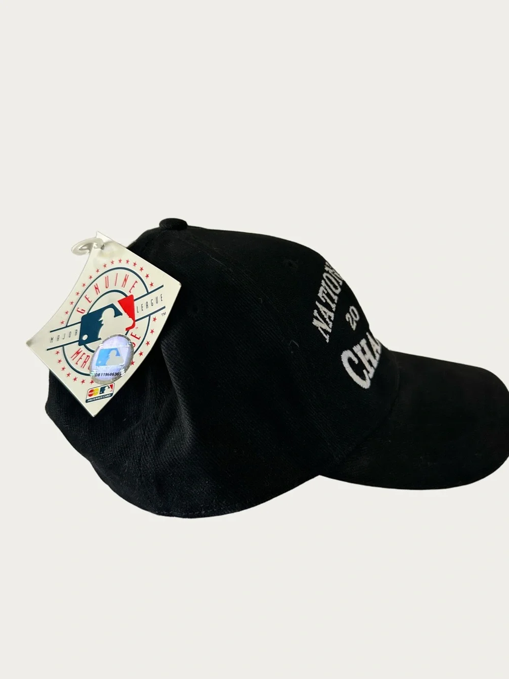 MLB SF National League Champions 2002 Black Baseball Cap